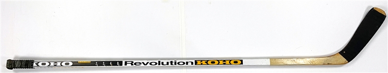 Kevin Lowe Game Used KOHO Revolution 2240 Hockey Stick