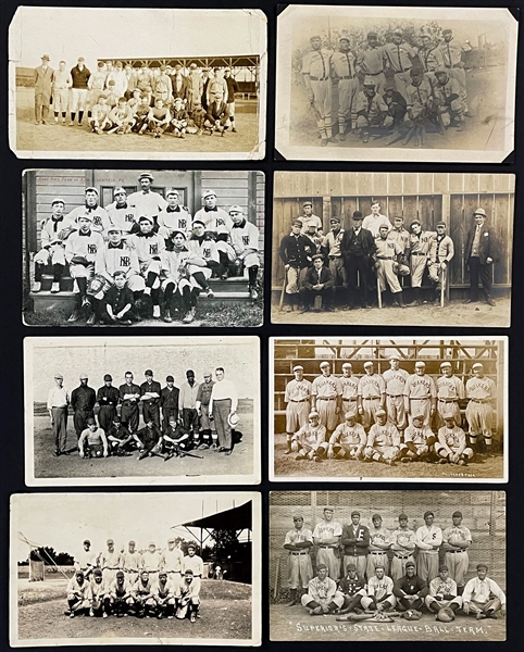 1910s Regional Baseball Team Photo Postcards (13)