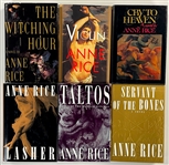 Anne Rice Signed Collection of Mayfair Witches Books and Other Novels Incl. First Edition of <em>The Witching Hour</em> (6 Different) (BAS)