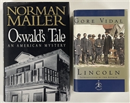Gore Vidal and Norman Mailer Signed Books - <em>Lincoln</em> and <em>Oswalds Tale</em> (BAS)