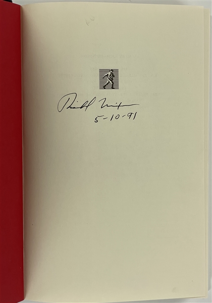 President Richard Nixon Signed <em> In The Arena: A Memoir of Victory, Defeat and Renewal</em> (BAS)