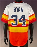 Nolan Ryan Signed and Inscribed Houston Astros #34"RYAN"  Jersey - "H.O.F. 99" (PSA/DNA)