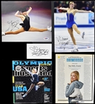 Gracie Gold Olympic Figure Skater Signed Collection of Three (BAS)