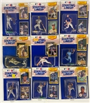 1990 Starting LIneup Baseball Collection of 37 Incl. Ken Griffey, Jr. and ALL 7 "Extended" Figures