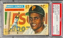 1956 Topps #33 Roberto Clemente - PSA Authentic