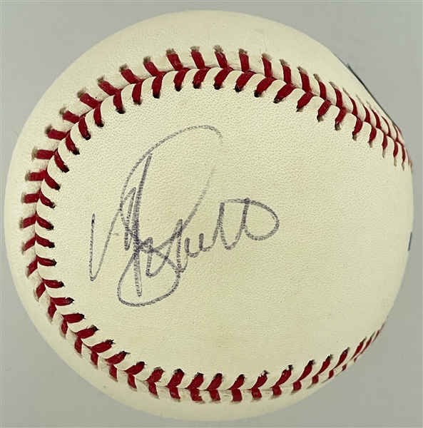 Mike Schmidt Single Signed Baseball (OAL Bobby Brown) (Beckett)