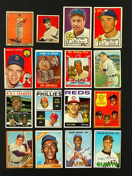 1950s-1970s Baseball Card Shoebox Collection (538)