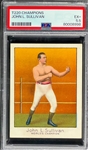 1910 T220 Champions John L. Sullivan - PSA EX+ 5.5