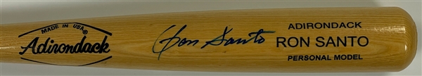 Ron Santo Signed Baseball Bat (Beckett)