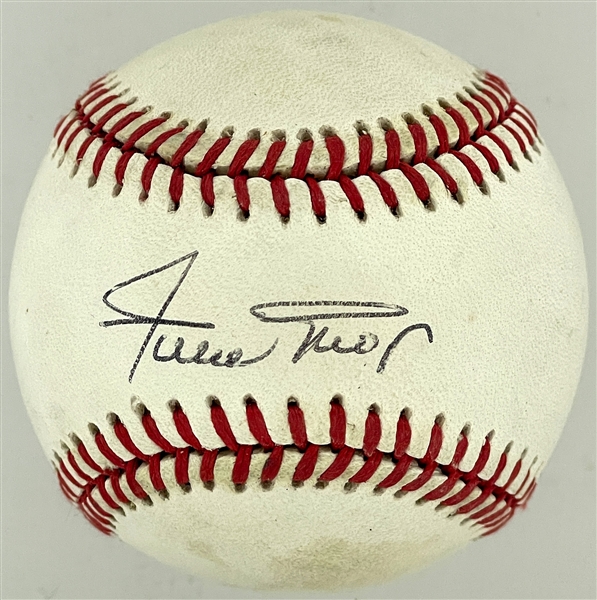 Willie Mays Single Signed Baseball (Beckett)