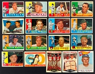1960 Topps Baseball Partial Set (228/572)