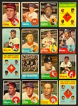 1963 Topps Baseball Partial Set (281/576)