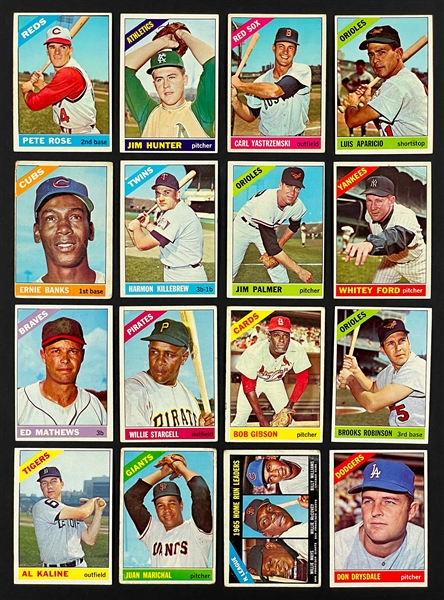1966 Topps Baseball Partial Set (261/598)