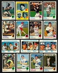 1973 Topps Baseball Complete Set (660) Plus 259 Duplicates (919 Total Cards!)