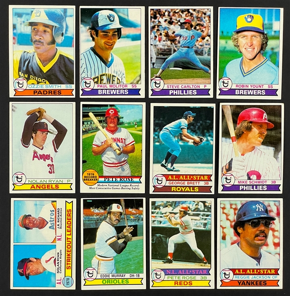 1979 Topps Baseball Complete Set (726)