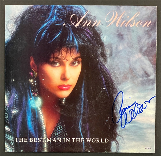 Ann Wilson (Heart) Signed "The Best Man in the World" Single (Beckett)