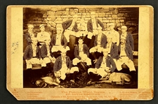 1888 Guerin St. Louis Browns "The Famous World Beaters" Cabinet Photo