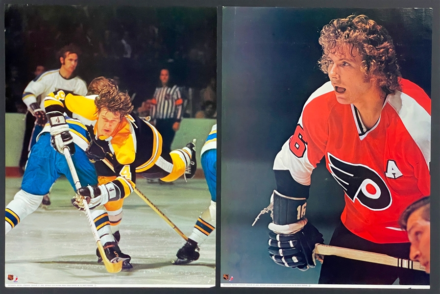 1973 NHL Superstars Posters Near Set (19/21)