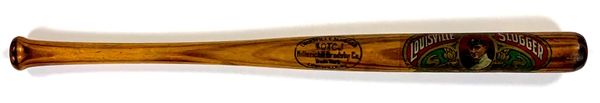 1910-era Ty Cobb H&B Louisville Slugger Decal Mini Bat - Great Condition!