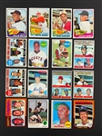 1941-1975 Topps, Bowman, Fleer Shoebox Collection of 629 with TONS of Hall of Famers and Stars
