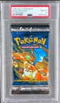 1999 WOTC Pokemon Base Foil Pack Charizard - PSA NM-MT 8