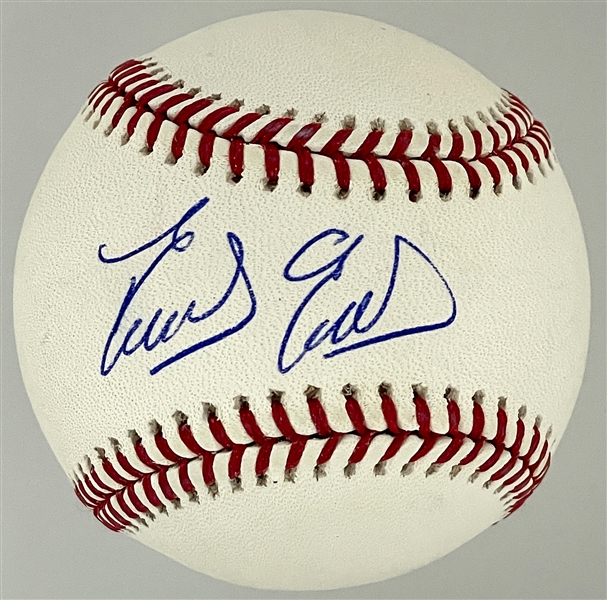 Domingo German Single Signed Baseball (JSA)