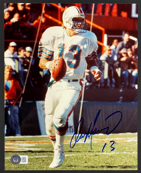 Dan Marino Signed 8x10 Photo (BAS)