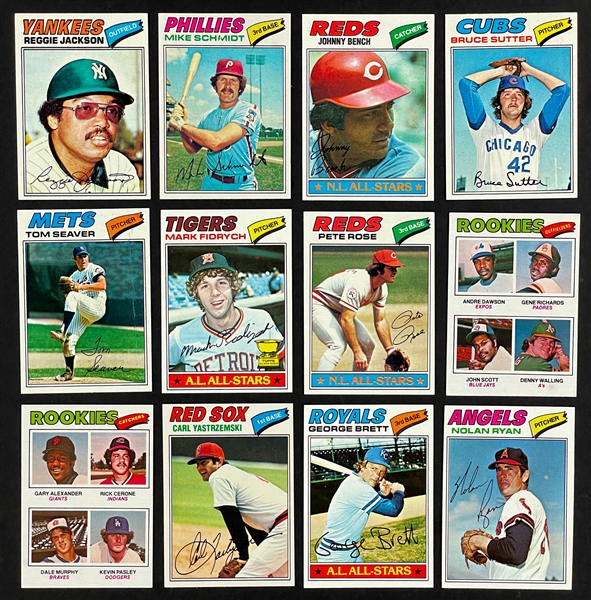 1977 Topps Baseball Complete Set (660)