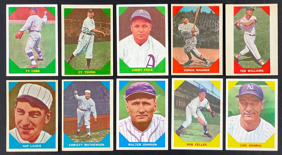 1960 Fleer Baseball Near Set (75/79)