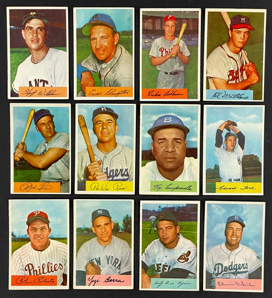 1954 Bowman Baseball Near Set (202/224)