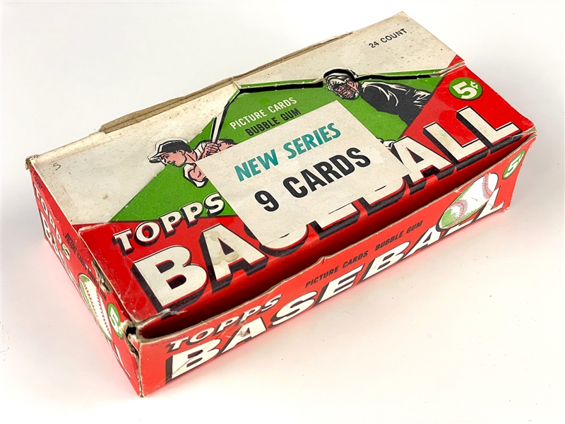 1955 Topps Baseball 5-Cent Display Box - Undated