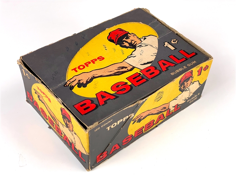 1959 Topps Baseball 1-Cent Display Box - Undated