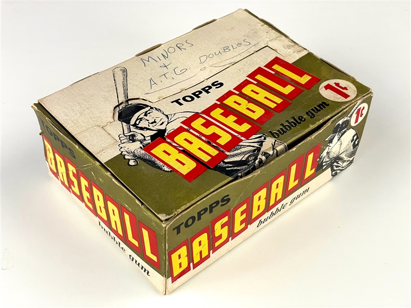 1961 Topps Baseball 1-Cent Display Box - Undated