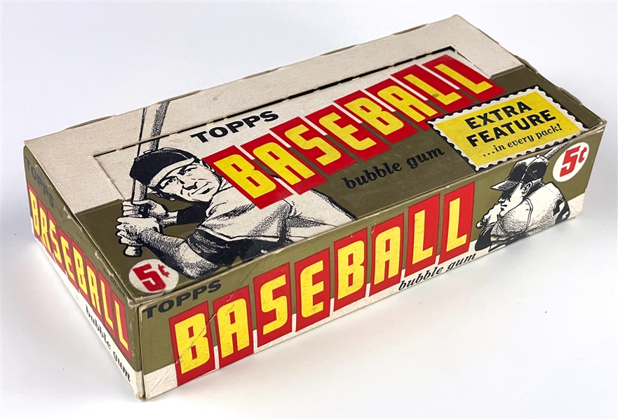 1961 Topps Baseball 5-Cent Display Box - Undated