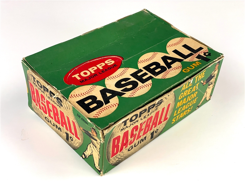 1962 Topps Baseball 1-Cent Display Box - Undated