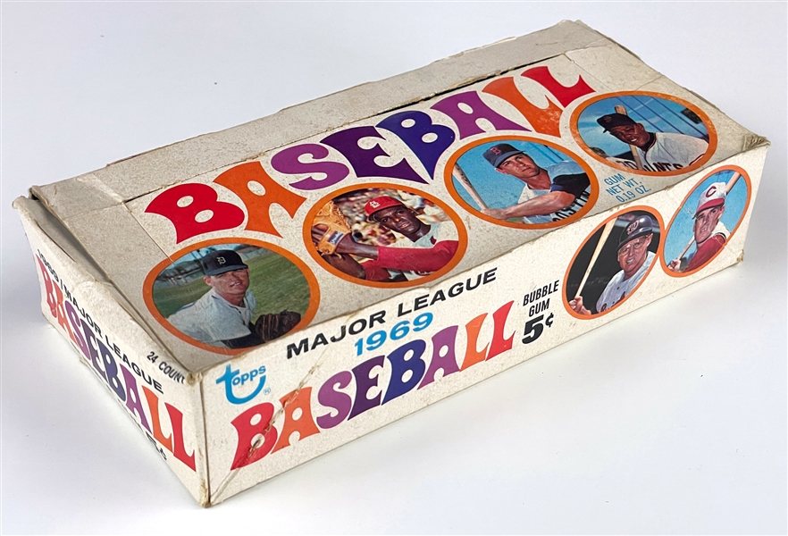1969 Topps Baseball 5-Cent Display Box