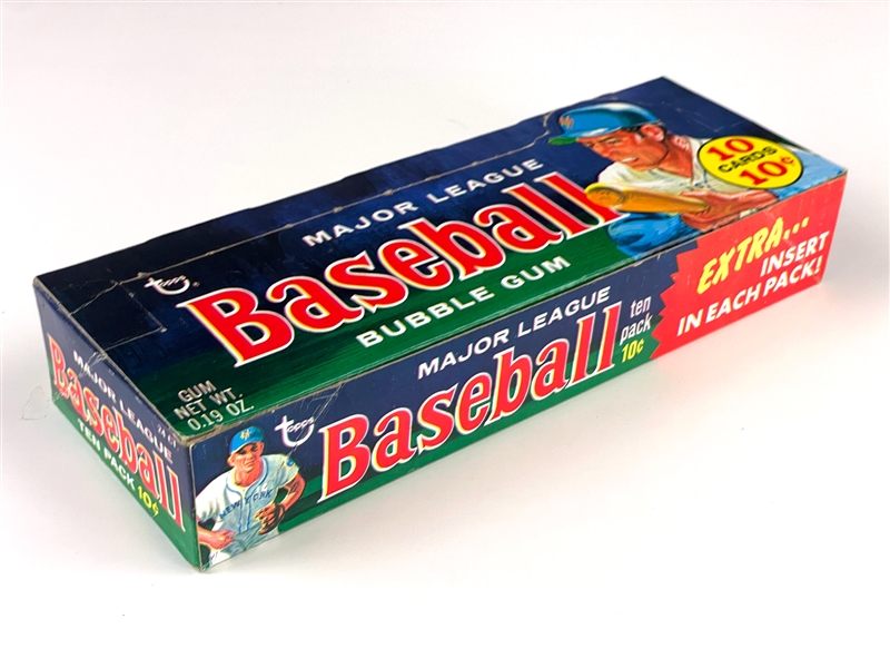 1970 Topps Baseball 10-Cent Display Box - "EXTRA...Insert  in Each Pack" Variation