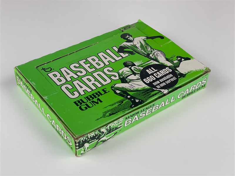 1974 Topps Baseball 25-Cent Cello Box