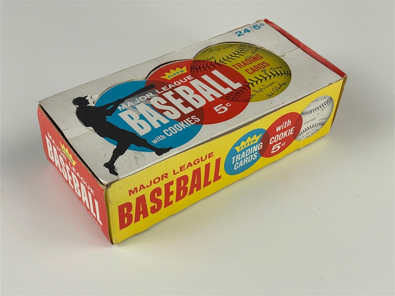 1963 Fleer Baseball 5-Cent Display Box