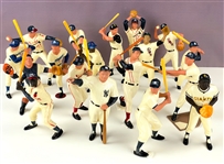 1958-62 Hartland Baseball Statues Complete Set (18) Plus Aaron and Killebrew Boxes and Hartland Sell Sheet