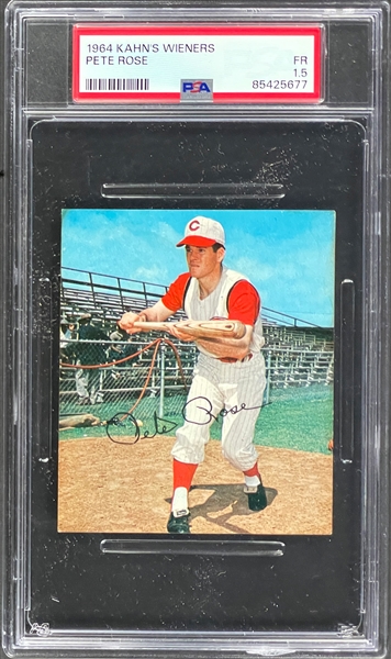 1964 Kahn’s Wieners Pete Rose - PSA FR 1.5