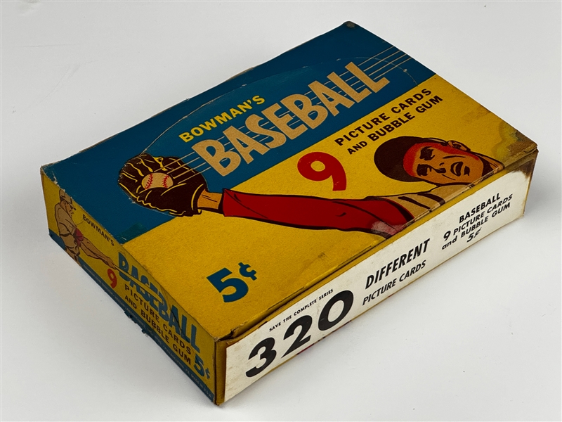 1955 Bowman Baseball 5-Cent Display Box - Undated