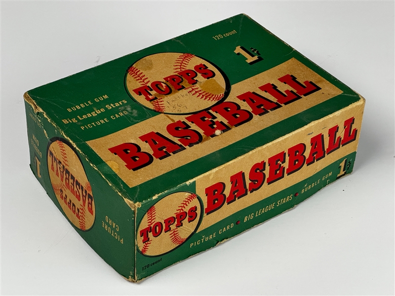 1954 Topps Baseball 1-Cent Display Display Box  - Undated