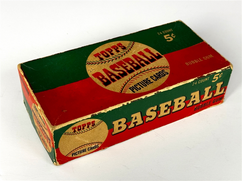 1954 Topps Baseball 5-Cent Display Box - Undated