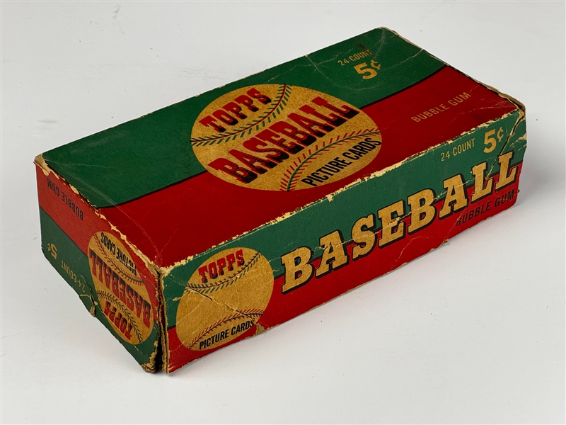 1954 Topps Baseball 5-Cent Display Box - Undated