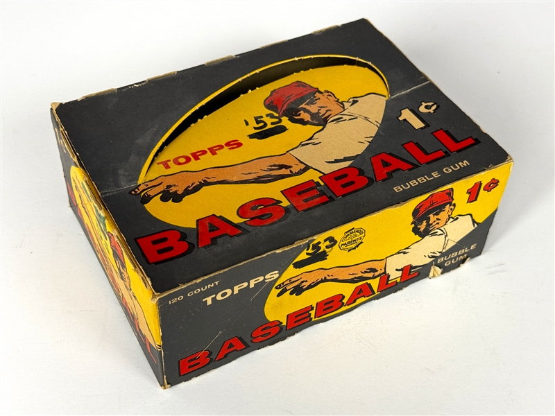 1959 Topps Baseball 1-Cent Display Box - Dated