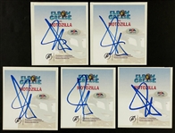 John Cena Group of Five Signed Bookplates for His Childrens Book <em>Elbow Grease vs. Motozilla</em> (PSA/DNA)
