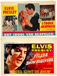 1960s Elvis Presley Belgian Movie Poster Collection (3) Incl. <em>Fun in Acapulco</em>, <em>Tickle Me</em> and <em>Trouble with Girls</em>