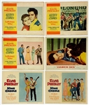 1950s-60s Elvis Presley Lobby Card Collection of 11 Incl. <em>Jailhouse Rock</em>, <em>Loving You</em> and <em>King Creole</em>