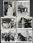 1950s Elvis Presley Movie B/W and COLOR 8x10 Photos (28) Incl. <em>Love Me Tender</em>, <em>Loving You</em>, <em>Jailhouse Rock</em> and <em>King Creole</em>